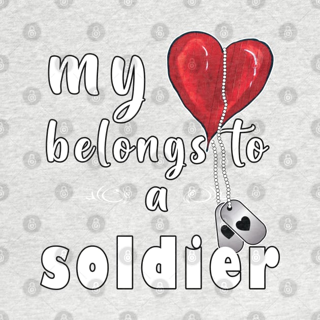 My Heart Belongs To A Soldier by ArticArtac